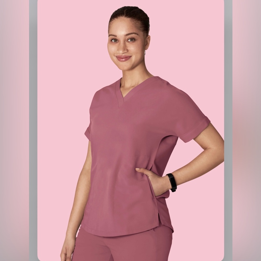 Mauve Mandala Scrubs Medium